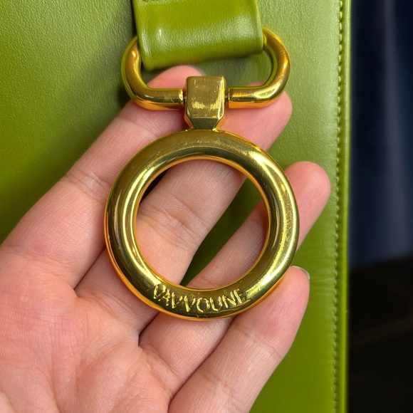 Vavvoune Green Leather Women's Bag - Picture 3 of 14